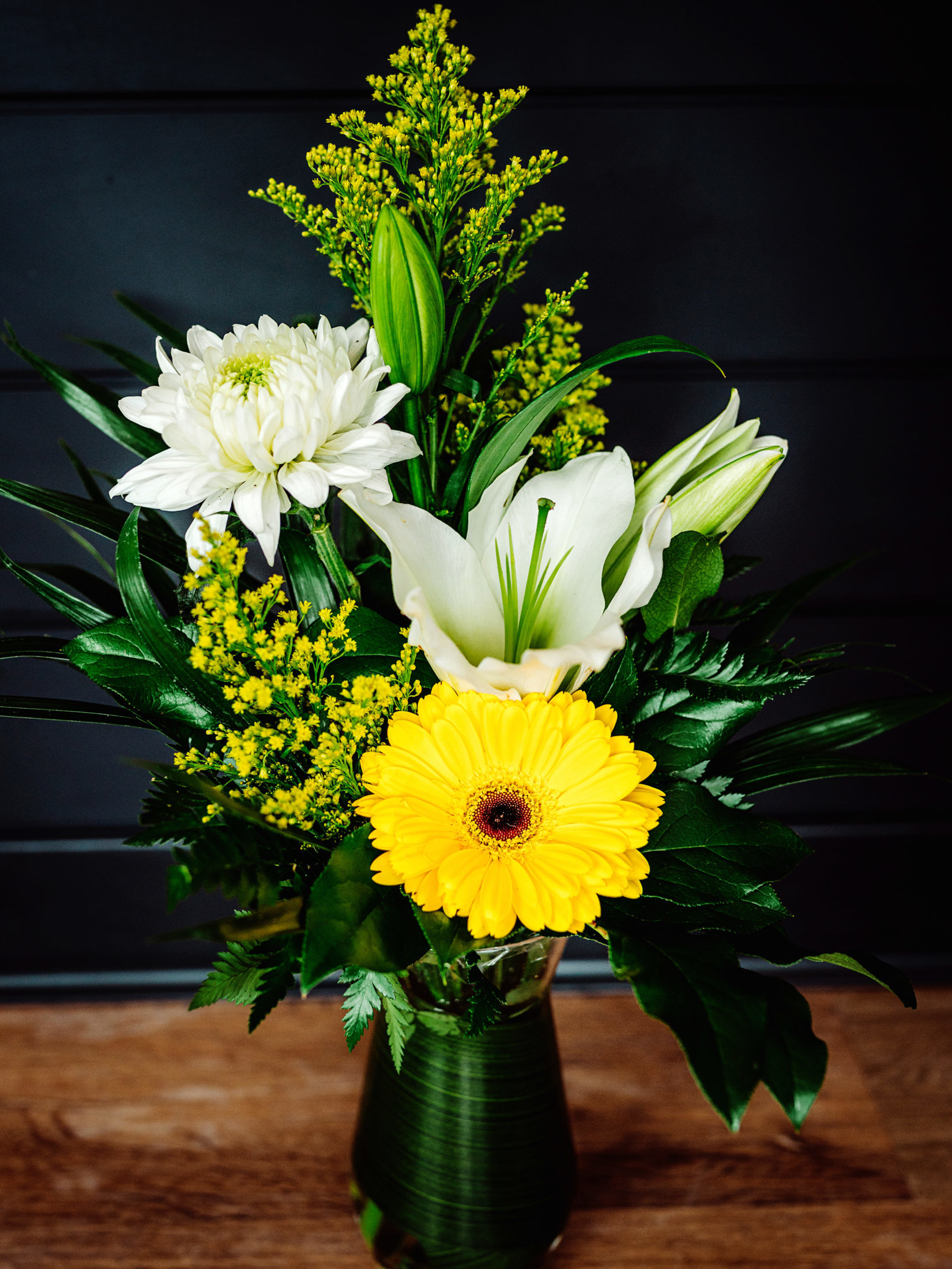 Deluxe Trio of Blooms