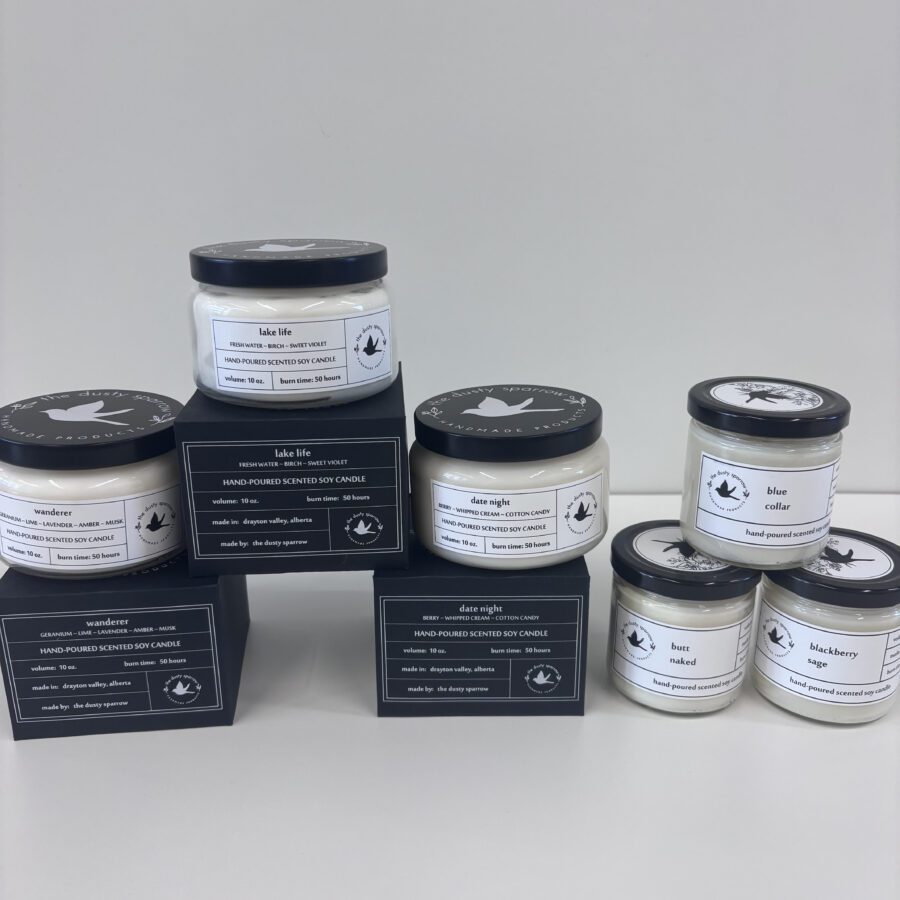 Dusty Sparrow Soy Candles